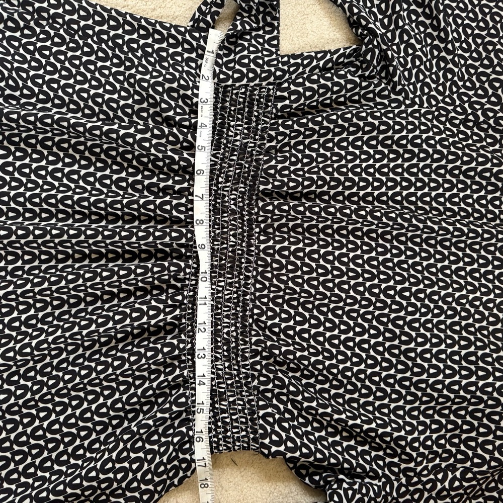 Max Studio Black and White Long Sleeve Dress - Picture 10 of 15